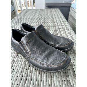 Born Men's Simon II Slip-On Loafer‎ Black Size 11 M Preppy Coastal